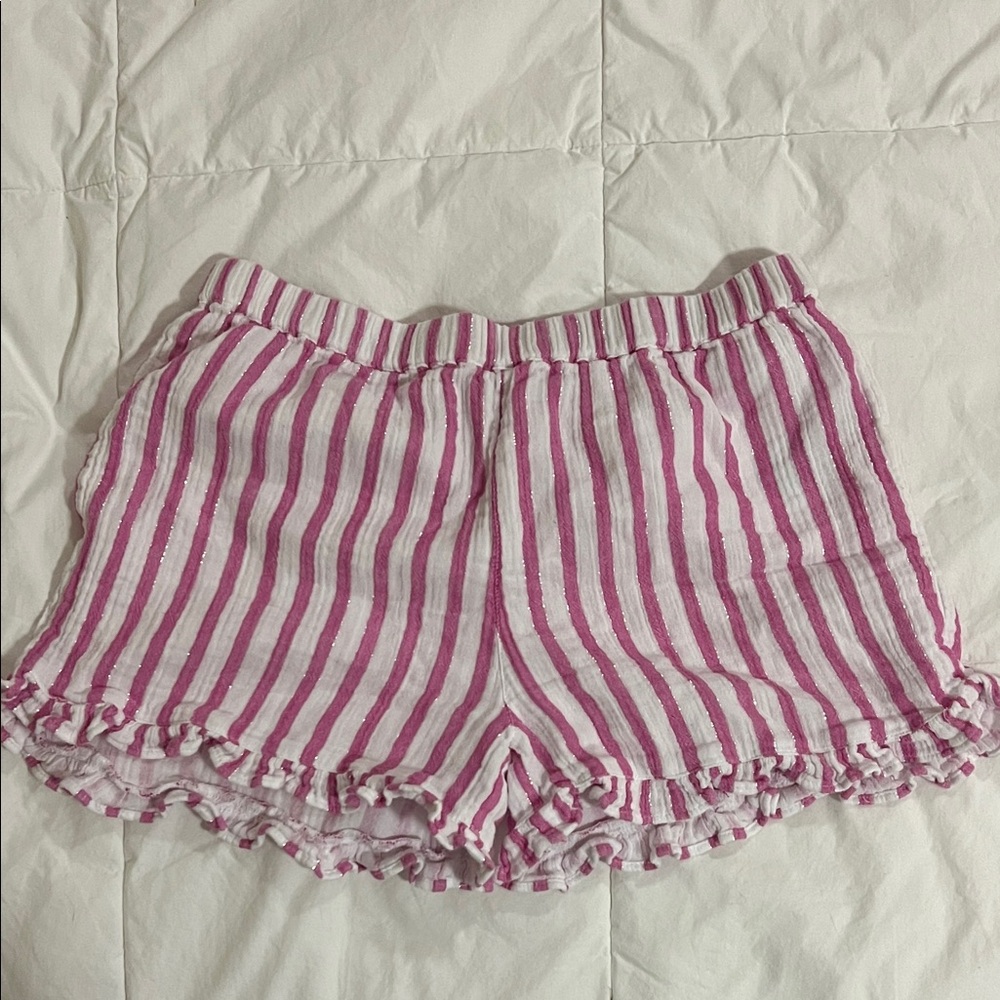 jcrewcuts sparkly pink shorts